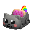 Vroom Rainbow Nyan Cat Car