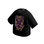 VS Boxy Purple Flame Graphic Tee