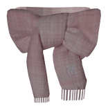 VS Pink and White Plaid Scarf