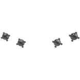 VVS Diamond Stud Silver Body Piercing 1.0