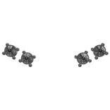 VVS Diamond Stud Silver Body Piercing 1.0