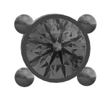 VVS Diamond Stud Sliver Face Piercing