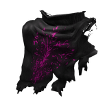 Vyke's Black Fingerprint Robe