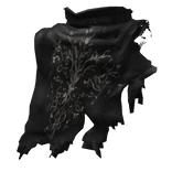 Vyke's Black Fingerprint Robe