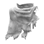 Vyke's White Fingerprint Robe