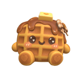 Waffle feliz de cintura