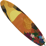 Waffle Tropical Surfboard