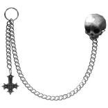 Waist Chain w/ Cross & Skull