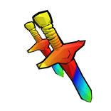 [Waist] Clash Swords with Outline [Humaniod]