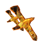 [Waist] Fire Swords with Outline [Type A][Blocky]