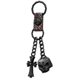 waist skull floral reptile