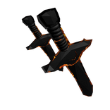 [Waist] Swords Fire Outline [Type B] [Humanoid]