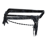 waist wrap 2 blue halftone