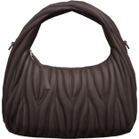 Wander Purse Brown Leather Handbag Tote Beach Y2K