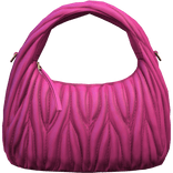 Wander Purse Pink Leather Handbag Tote Beach Y2K