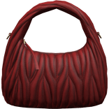 Wander Purse Red Leather Handbag Tote Beach Y2K