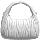 Wander Purse White Leather Handbag Tote Beach Y2K