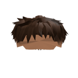 Warrior Cut Messy Brown Mid Taper Fade