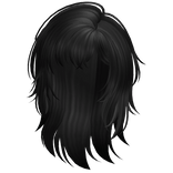 Warrior Windy Wolfcut (Black)