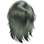 Warrior Windy Wolfcut (Dark Green)