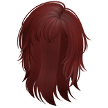 Warrior Windy Wolfcut (Red)