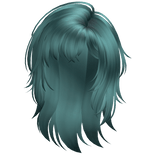 Warrior Windy Wolfcut (Teal)