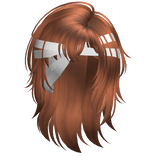 Warrior Wolfcut With Bandana (Ginger)