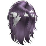 Warrior Wolfcut With Bandana (Purple)