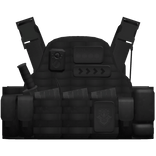 Warzone Black Body Armor
