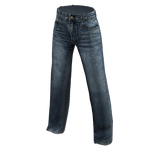 Washed Straight Leg Jeans