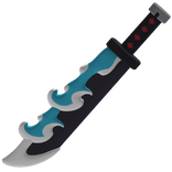Water Fury Breathing Demon Slaying Sword Katana