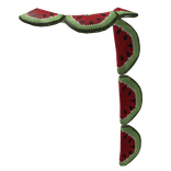 watermelon scarf igari heisei retro twee mori kei