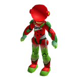 Watermelon space suit