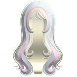 Wavy Malibu Doll Hair (Cotton Candy)
