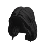 Wavy Middle Part - Black