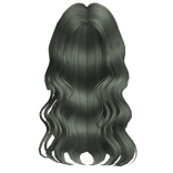 Wavy Silky Summer Hair (Green)