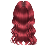 Wavy Silky Summer Hair (Light Red)