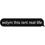 wdym this isnt real life