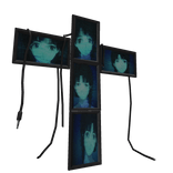 Web Core TV Cross Statue Lain