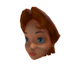 Wendy Darling Head Peter Pan 🏝️