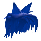 Wet Headed Blue Hair