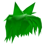 Wet Headed Green Hair