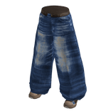 Whiskered Blue Jeans