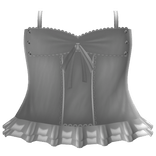 white 3.0 dress with studs gothic