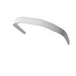 White Aesthetic Headband