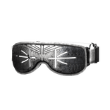 White Aluminum Visor
