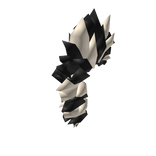 white and black mohawk