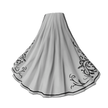 ♾️ White and black Vampire lord cape