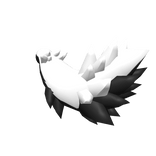 White & Black Wolf Tail