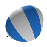 White & blue bee abdomen / Tail